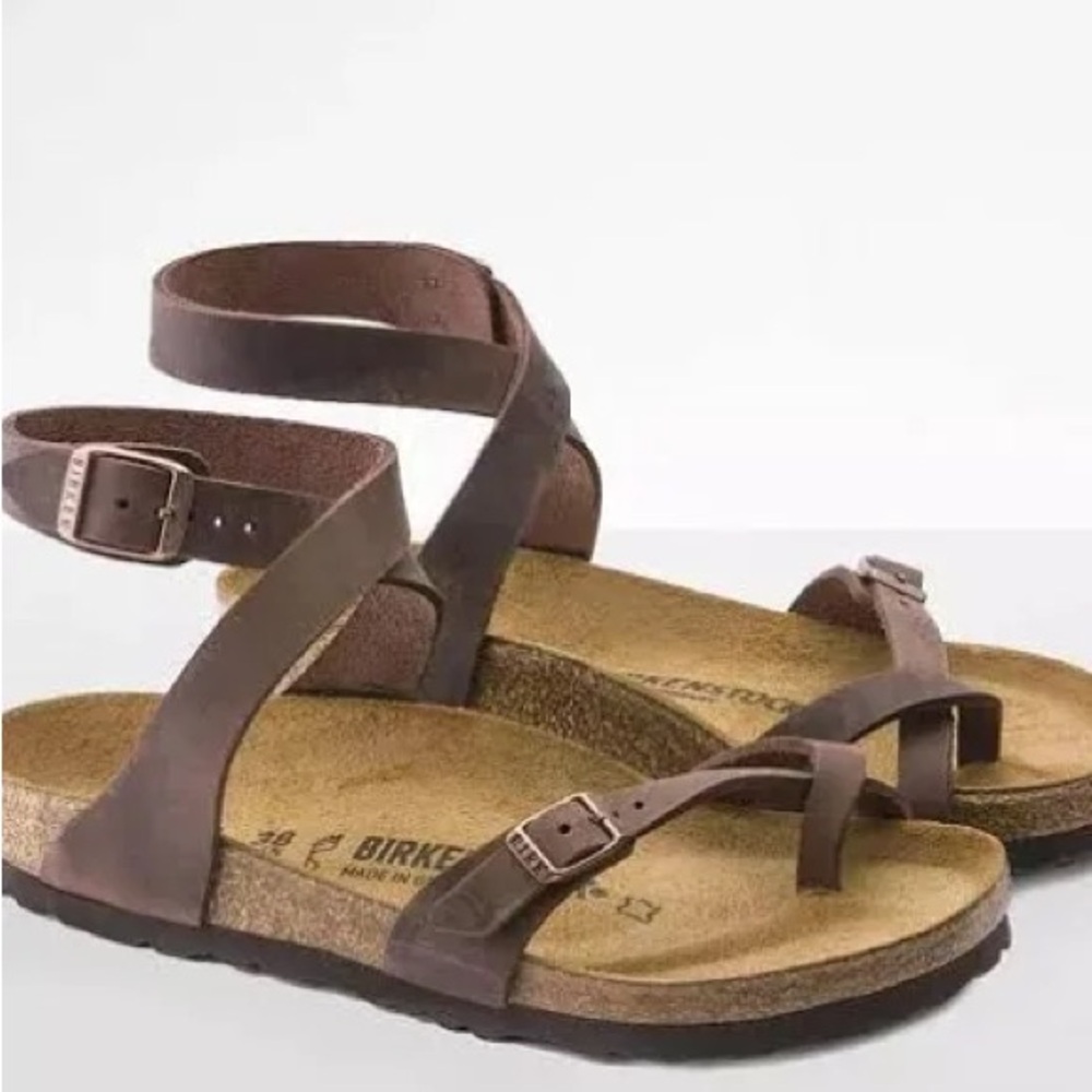 Birkenstock Yara Leather Flat
